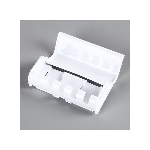 Automatic Toothpaste Dispenser With Holder Set White 15.7x7.5x11centimeter