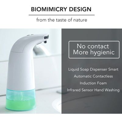 Automatic Contactless Foam Soap Dispenser With Infrared Sensor White 500ml