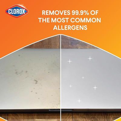 Clorox Multi-Surface Disinfecting Wipes Crisp Lemon Scent, 35 Wet Wipes