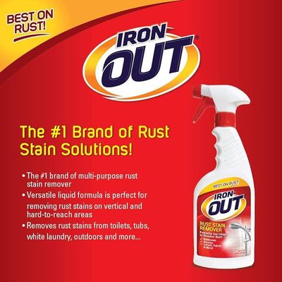 Iron Out Spray Gel Rust Stain Remover (16 Oz)