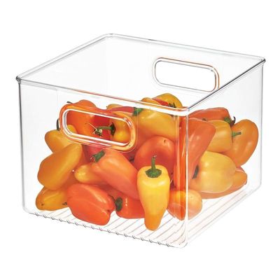 Idesign Kitchen Storage Container Bin, Clear, Large