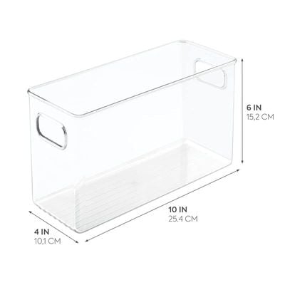 Interdesign Fridge + Pantry Medium Binz 10 X 4 6 Inch Clear