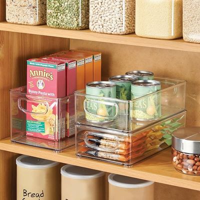 Interdesign 64330 Home Organizer Bin Medium - Clear