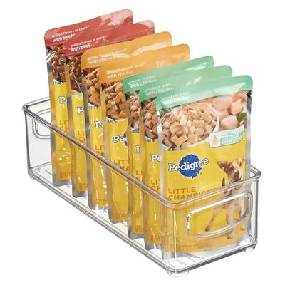 Idesign Plastic Storage Bin With Handles