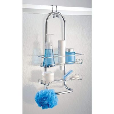 Interdesign Classico Jumbo Shower Caddy Silver