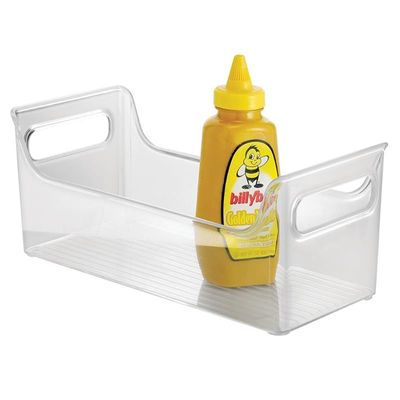 Inter Design Fridge Binz Portable Condiment Caddy, Clear