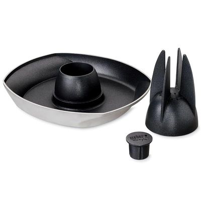 Weber Style Poultry Infusion Roaster - Black