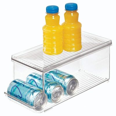 Idesign Fridge Binz Soda Holder Plus, Clear, Plastic