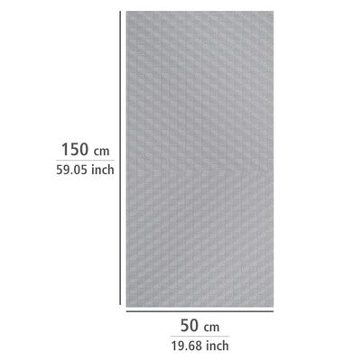 Wenko Anti-Slip Plastic Buckle 50.5 X 5.2 X 5.2 Cm, Plastic - Grey