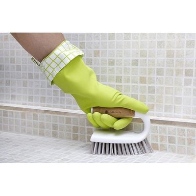 Full Circle Tough Stuff All-Purpose Scrub Brush - White