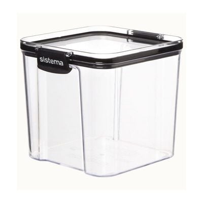 "Sistema 920ml Tritan Square: Leakproof Food Storage   Microwave, Fridge & Top Rack Dishwasher Safe     BPA Free   pen_spark"