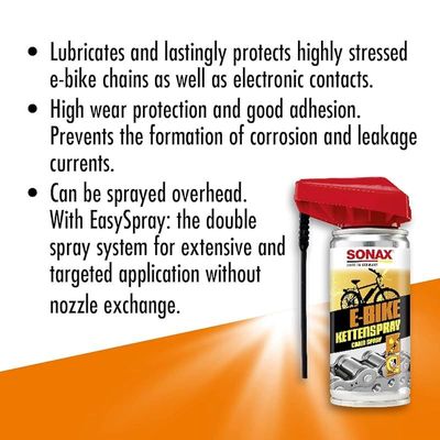 Sonax E-Bike Chain Spray With Easyspray (100Ml)