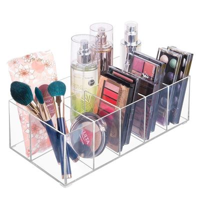 Interdesign Clarity Cosmetic Vanity Organizer-6S, 6 Section