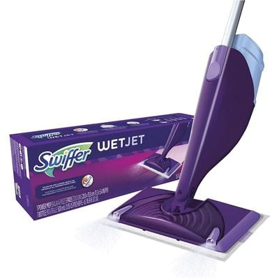 Swiffer Wetjet Hardwood Floor Spray Mop Starter Kit2