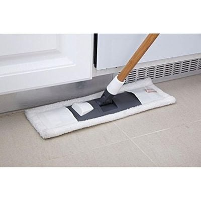 Full Circle Mighty Mop 2-In-1 Wet/Dry Microfiber Head, White