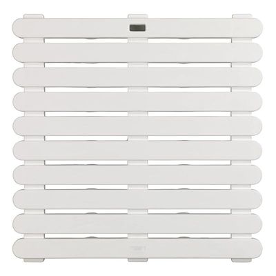 Wenko Square In/Outdoor Plastic Duckboard, White