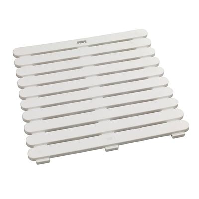 Wenko Square In/Outdoor Plastic Duckboard, White