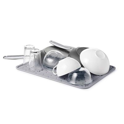 Oxo Good Grips Silicone Draining Mat - Grey