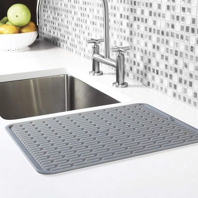 Oxo Good Grips Silicone Draining Mat - Grey