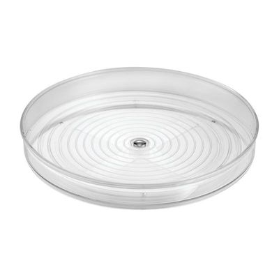 Interdesign 9 Inch Linus Turntable - Clear 