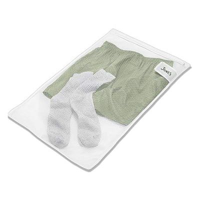 Whitmor Mesh Laundry Bag, White