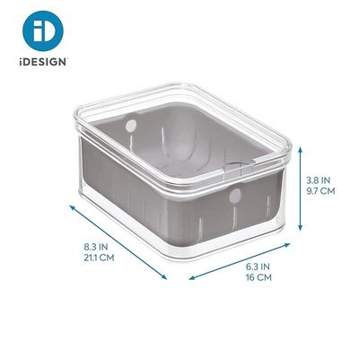 Idesign Crisp Bpa-Free Plastic Produce Storage Bin