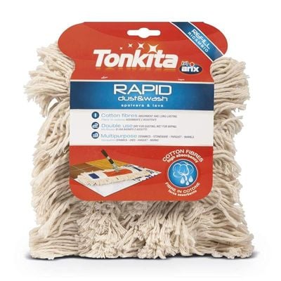 Tonkita Rapid Refill Cotton Flat Mop