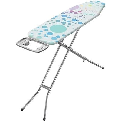 Vileda Ironing Board Star - Smooth And Comfortable Ironing,Two Layers, Non-Slip Feet - Blue