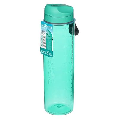 Sistema Tritan Bottle, 1 Liter Capacity, Green