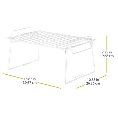 Whitmor Wire Grid Stacking Utility Shelf