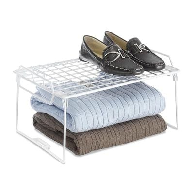 Whitmor Wire Grid Stacking Utility Shelf