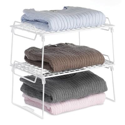 Whitmor Wire Grid Stacking Utility Shelf