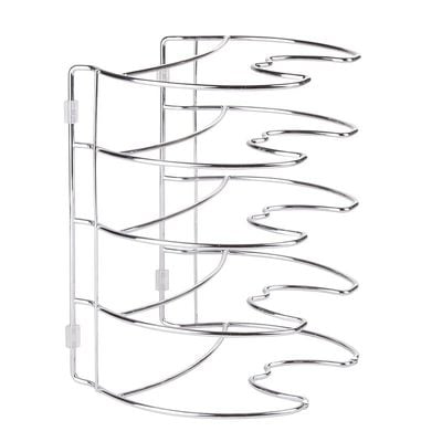 Bosphorus Pan Steel Kitchen Organizer - Silver