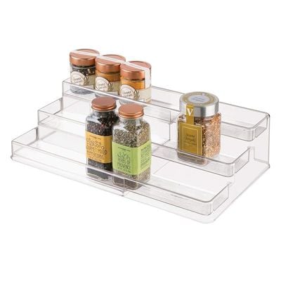 Interdesign Linus Expandable Cabinet Organizer - Clear