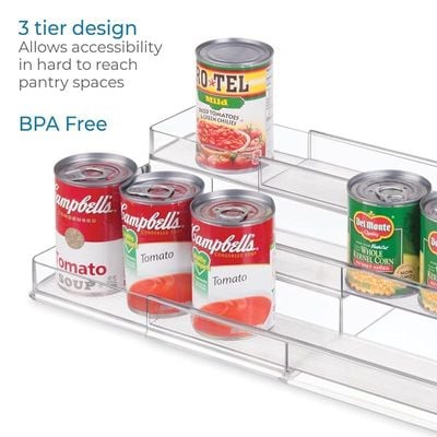 Interdesign Linus Expandable Cabinet Organizer - Clear