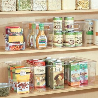 Idesign Linus Spice Packet Organizer Bin For Kitchen Pantry