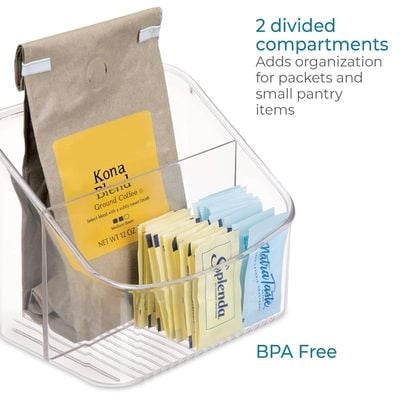 Idesign Linus Spice Packet Organizer Bin For Kitchen Pantry