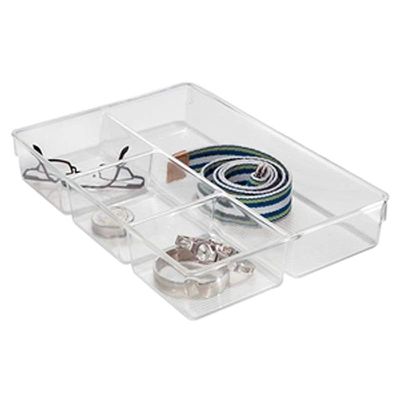 Interdesign Plastic Linus Dresser 4S - Clear
