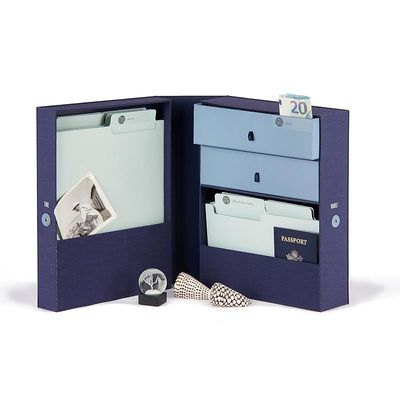 Savor The Vault All-In-One Desk Organizer - Blue