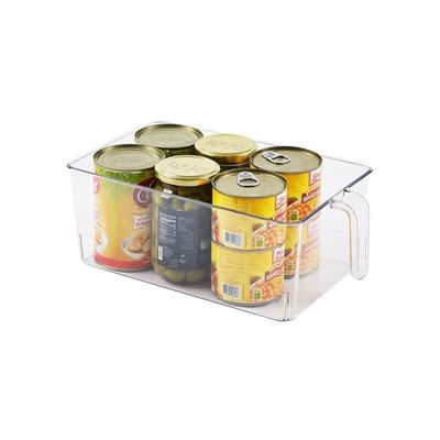 Homemiths Fridge Organizer Large With Handle - Clear