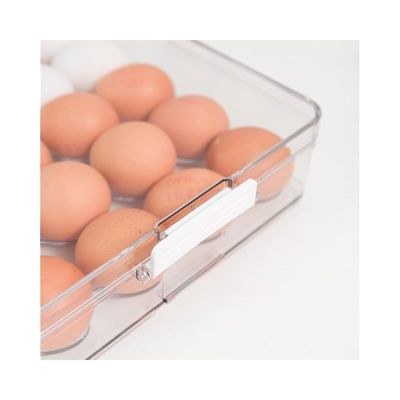 Homesmiths Stackable Egg Holder With Lid