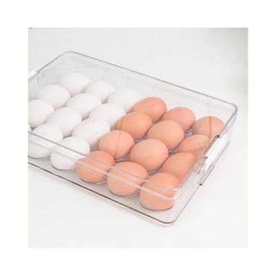 Homesmiths Stackable Egg Holder With Lid