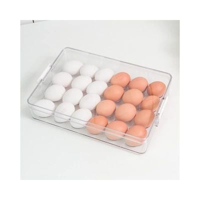 Homesmiths Stackable Egg Holder With Lid