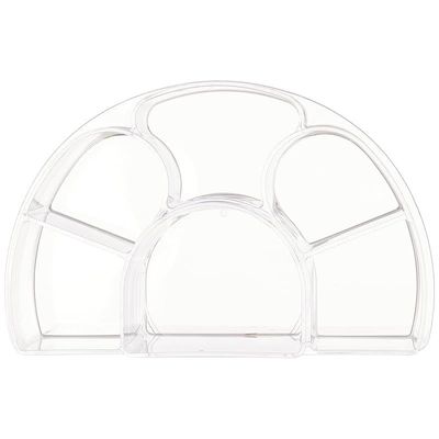 Swissco Multi Compartment Organizer, Large- Clear