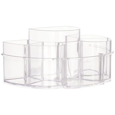 Swissco Multi Compartment Organizer, Large- Clear