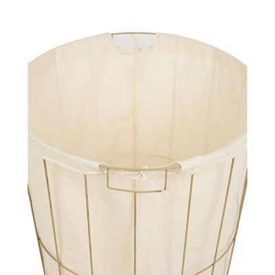 Homesmiths Iron Frame Hamper With Liner