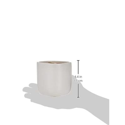 Idesign Eco Office Divided Ceramic Cup- White