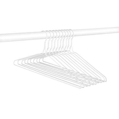 Whitmor Everyday Coated Hangers S/10