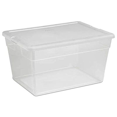 Sterilite 56 Quart Storage Box - Clear