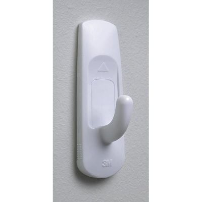 Command Utility Hooks, Medium, Holds 1.36 Kg - White